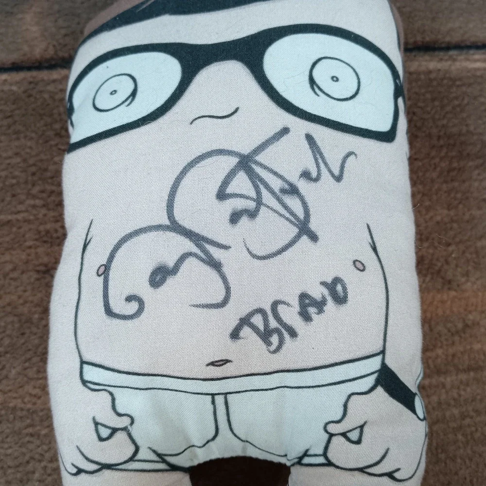 Brad Jones‎ Cinema Snob Autographed Pillow Plushie Collectible